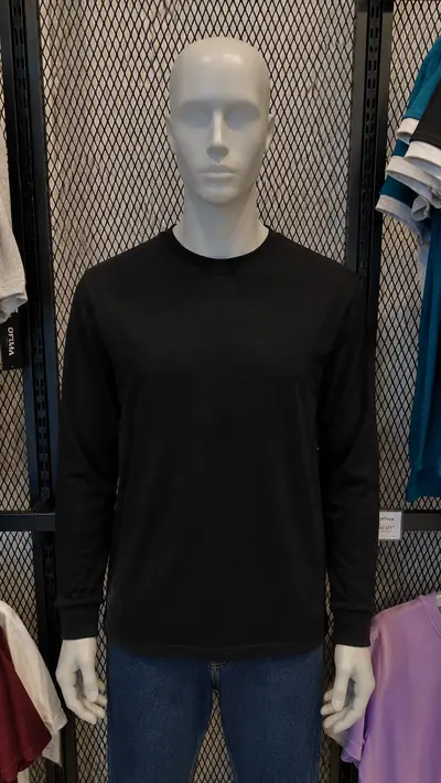 Playera Manga Larga negra Cancún