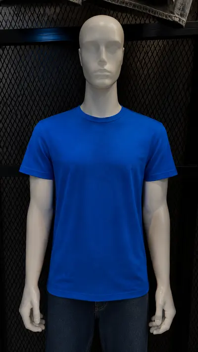 Playera algodón Max azul rey Cancún